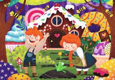Ravensburger legpuzzel sprookjes, 2x12st. Ravensburger legpuzzel sprookjes, 2x12st.