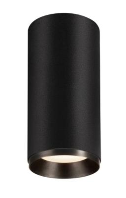 SLV OpbouwspotNuminos L cilinder zwart 4000K - 60gr - 1004332