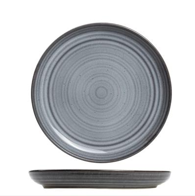 Cosy & Trendy Ontbijtborden / Dessertborden Kentucky Grey ø 22 cm - 4 Stuks