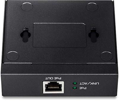 TRENDnet TPE-E100 Gigabit PoE+ Extender/versterker, eenvoudige poort PoE, power over ethernet, verlengt 100 m tot een totale afstand van maximaal 200 m (656 ft.)