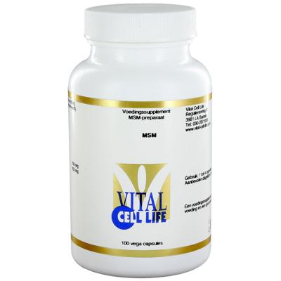 Vital Cell Life MSM 100 Vegetarische capsules