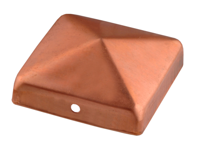 Connex Paalkapje 90X90Mm Zonder Kogel Cu - HV4297