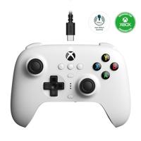8Bitdo Ultimate Wired Controller for Xbox - White (Hall Effect) - thumbnail
