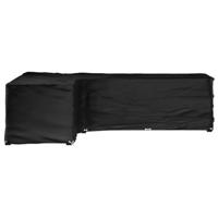 Tuinmeubelhoezen met 18 oogjes L-vormig 220x285x80 cm - thumbnail