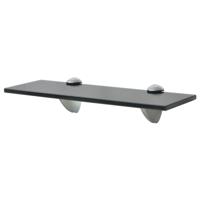 Zwevend schap 30x10 cm 8 mm glas - thumbnail