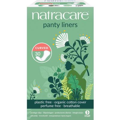 Natracare Panty Liners Curved Inlegkruisjes - plasticvrij Natracare Panty Liners Curved Inlegkruisjes - plasticvrij