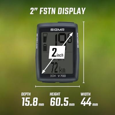 Sigma fietscomputer eox view 700 Sigma fietscomputer eox view 700