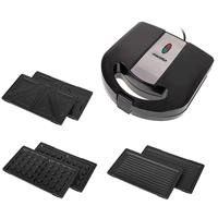 Mesko MS 3045 sandwich maker 1000 W Zwart - thumbnail