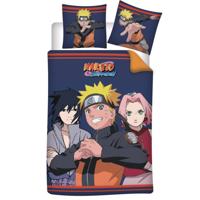 Naruto Dekbedovertrek Fight 140 x 200 cm Polyester - thumbnail