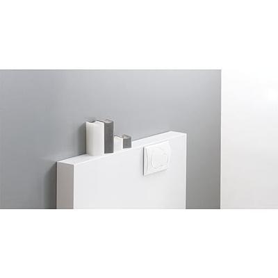 Geberit Sigma 01 bedieningspaneel glans wit voor Sigma reservoirs 8cm (UP720) en 12cm (UP320)