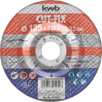 CUT-FIX Doorslijpschijven metaal 125x3x22 mm KWB - Kwb - thumbnail