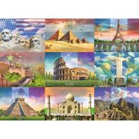 Puzzel Ravensburger 13290 XXL Monumentos del mundo 200 Onderdelen - thumbnail