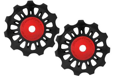 Sunrace sp856 derailleur wieltjes 7/8/9/10/11 speed 2 stuks op kaart