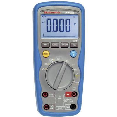 Multimetrix DMM 230 Multimeter Digitaal Waterbestendig (IP67) CAT III 1000 V, CAT IV 600 V Weergave (counts): 6000 Multimetrix DMM 230 Multimeter Digitaal Waterbestendig (IP67) CAT III 1000 V, CAT IV 600 V Weergave (counts): 6000