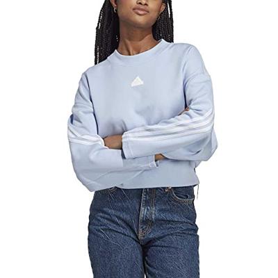 Adidas W FI 3S CREW Sportsweater Dames L Adidas W FI 3S CREW Sportsweater Dames L