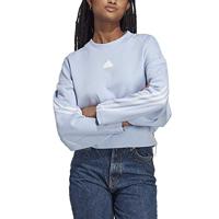 Adidas W FI 3S CREW Sportsweater Dames L - thumbnail