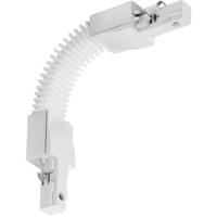 Flexibele Spanningsrail Connector - 2 Fase - Mat Wit - thumbnail