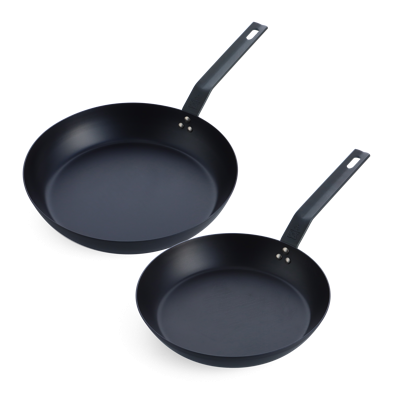 Solid Steel koekenpan 30cm Solid Steel koekenpan 30cm