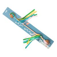 BS Toys houten draaistok met lint - thumbnail