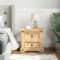 Nachtkastje Corona 53x39x50 cm massief grenenhout - thumbnail