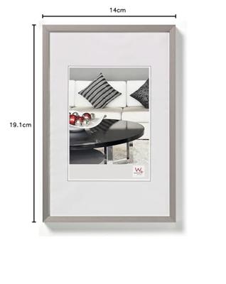 Walther Chair aluminiumlijst 13x18cm staal