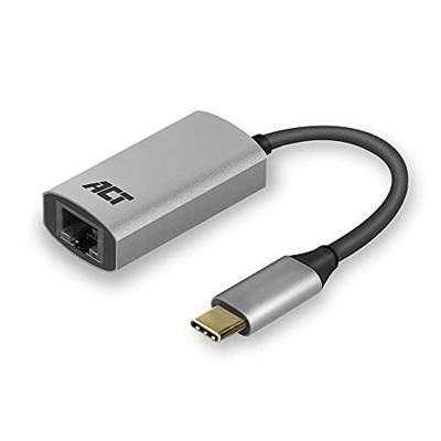 ACT AC7080 USB C Gigabit Netwerk Adapter ACT AC7080 USB C Gigabit Netwerk Adapter