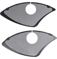 Hesling jasbeschermer 28/5 elegance transparant-zwart - thumbnail