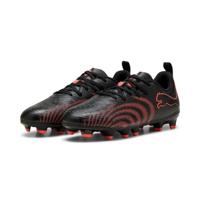 PUMA Future 9 Play Gras / Kunstgras Voetbalschoenen (MG) Kids Zwart Rood - thumbnail
