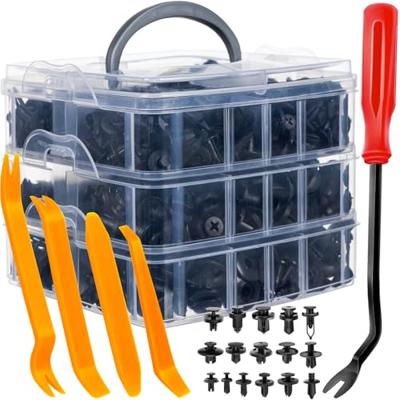 Autobekleding bevestigingsclips - 620 stuks - met gereedschap