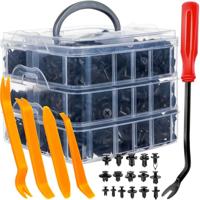 Autobekleding bevestigingsclips - 620 stuks - met gereedschap - thumbnail