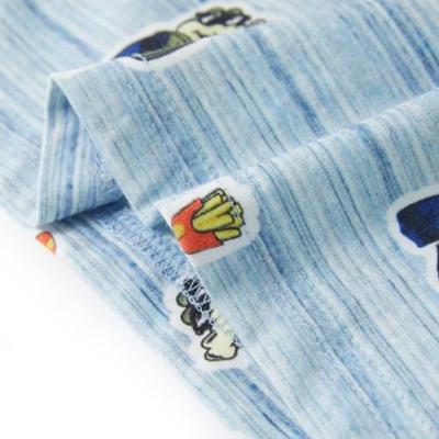 Kindershirt 92 gemengd blauw Kindershirt 92 gemengd blauw