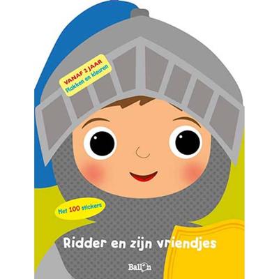 Standaard Uitgeverij Plakken en kleuren - ridder en zijn vriendjes Standaard Uitgeverij Plakken en kleuren - ridder en zijn vriendjes