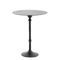 Light & Living Bijzettafel 'Janna' Ø50cm, kleur Mat Zwart - thumbnail
