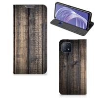 OPPO A73 5G Book | Wallet Case | Steigerhout - thumbnail