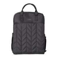 Luiertas - TINO - Rugzakvorm - Gewatteerd - Zwart - thumbnail