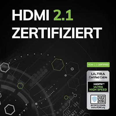Oehlbach FLEX EVOLUTION UHD HDMI 3,0M HDMI kabel Blauw - thumbnail