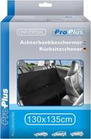 ProPlus achterbankbeschermer 130 x 135 cm zwart - thumbnail