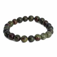 Edelsteen Armband Drakenbloed Jaspis - 8 mm - thumbnail