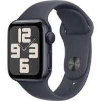 Apple Watch SE GPS - 40 mm - Midnight aluminium kast - Midnight sportband - M/L - thumbnail