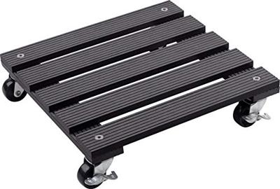 Metafranc WU0825110 Transportroller Houtcomposiet (WPC) Laadvermogen (max.): 60 kg 300 mm x 300 m x 73 mm Aantal rollers 4
