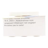 Kopp 113613087 Wandcontactdoos met randaarde Inzetstuk Europa Arctisch-wit, Mat 1 stuk(s) - thumbnail