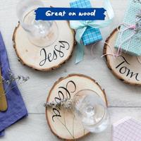 Edding 1255 • calligraphy pen assorti 3pcs staalblauw - thumbnail