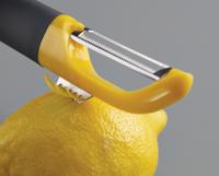 Joseph Joseph Multi-peel Serrated Groenten & fruit Rechte dunschiller Zwart, Geel - thumbnail
