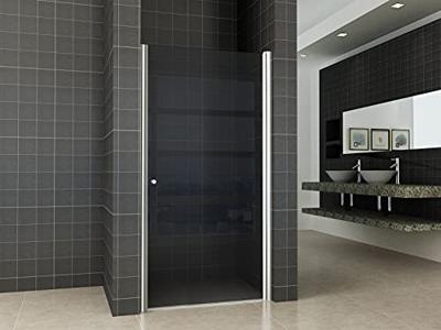 Between nisdeur 1000 x 2000 x 8 mm nano rookglas/chroom Between nisdeur 1000 x 2000 x 8 mm nano rookglas/chroom