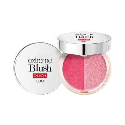 PUPA Extreme Blush Duo Blush Radiant Flamingo Glow Creamy 4gr