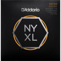 D'Addario NYXLS50105 Nickel Wound Medium 50-105 Double Ball End snaren voor headless basgitaar - thumbnail