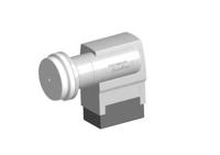 Kathrein KEL 444 Quad LNB Aantal gebruikers: 4 Feed-opname: 40 mm Grijs, Wit - thumbnail