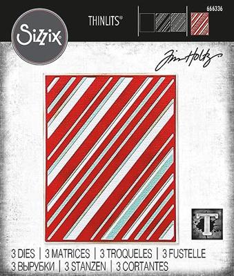 Sizzix • tim holtz thinlits die set layered stripes