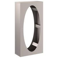 Brandhoutrek 50x23x100 cm weervast staal - thumbnail