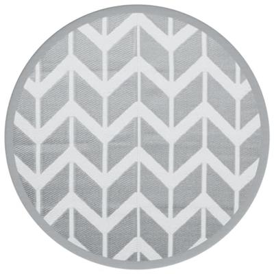 Buitenkleed 120 cm polypropeen grijs